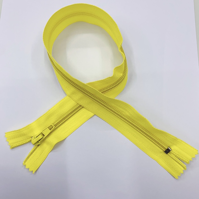 5号尼龙拉链黄色服装辅料品种齐全厂家现货批发