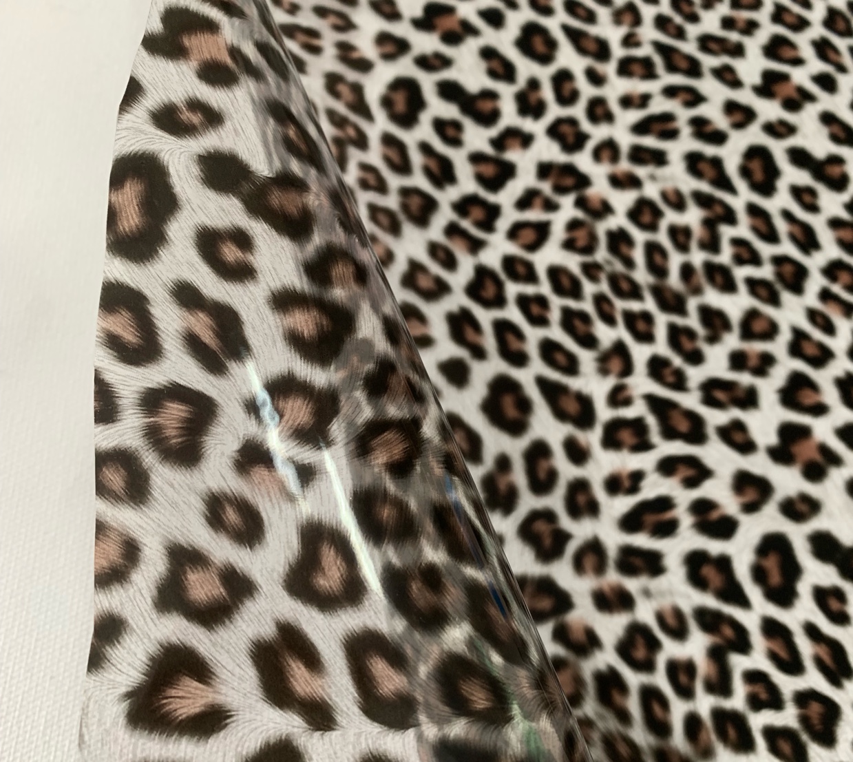 Eva printed film leopard print series