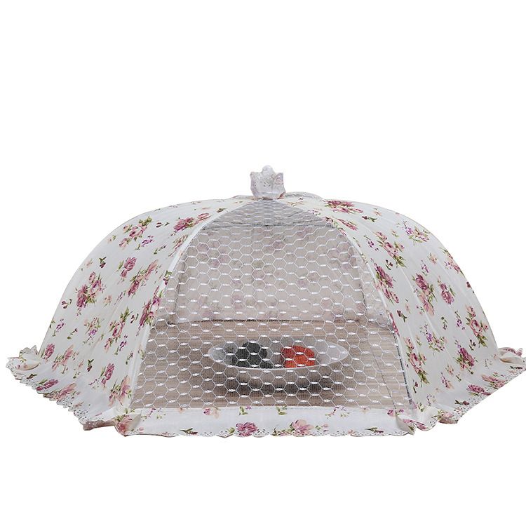 High-End Foldable Cleaning Lace Dish Cover Table Food Umbrella Dish Food Bowl Cover Fly Proof Dish Cover Wholesale Item Picture