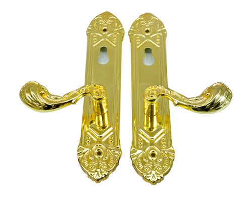 Lock the door handle indoors thumbnail