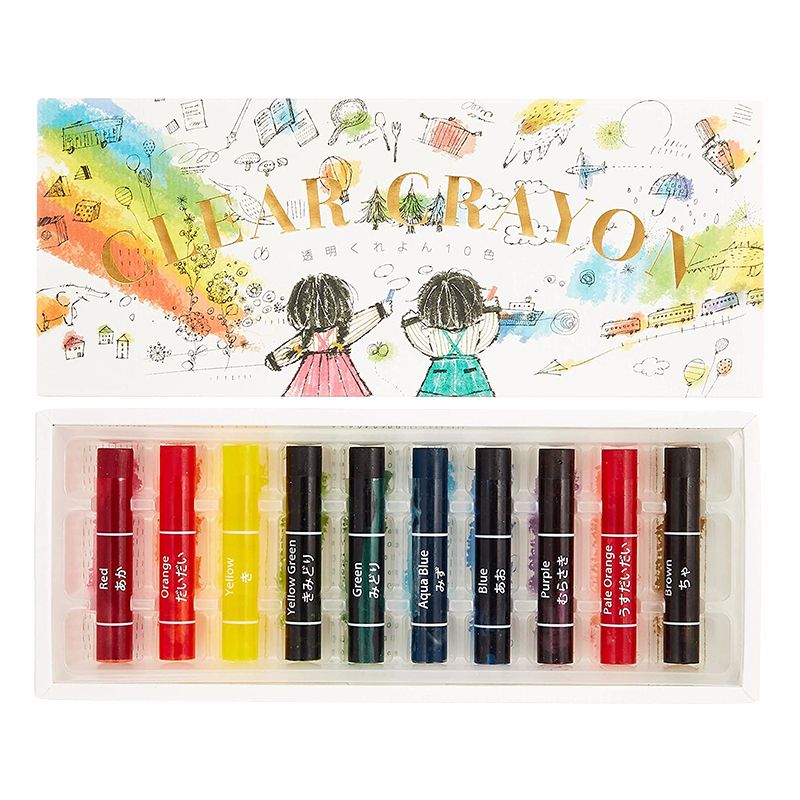 KOKUYO KE-AC27 Jelly crayon 10 colors