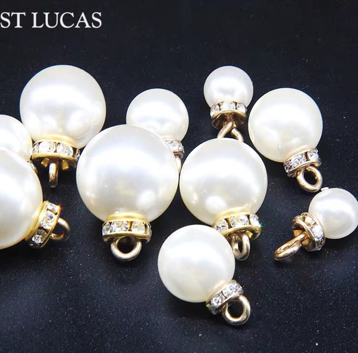 Handmade Diy Highlighter Imitation Pearl Rivets Decorative Luggage Clothing Shoes Accessories Headdress Pendant Accessories Specification drawing