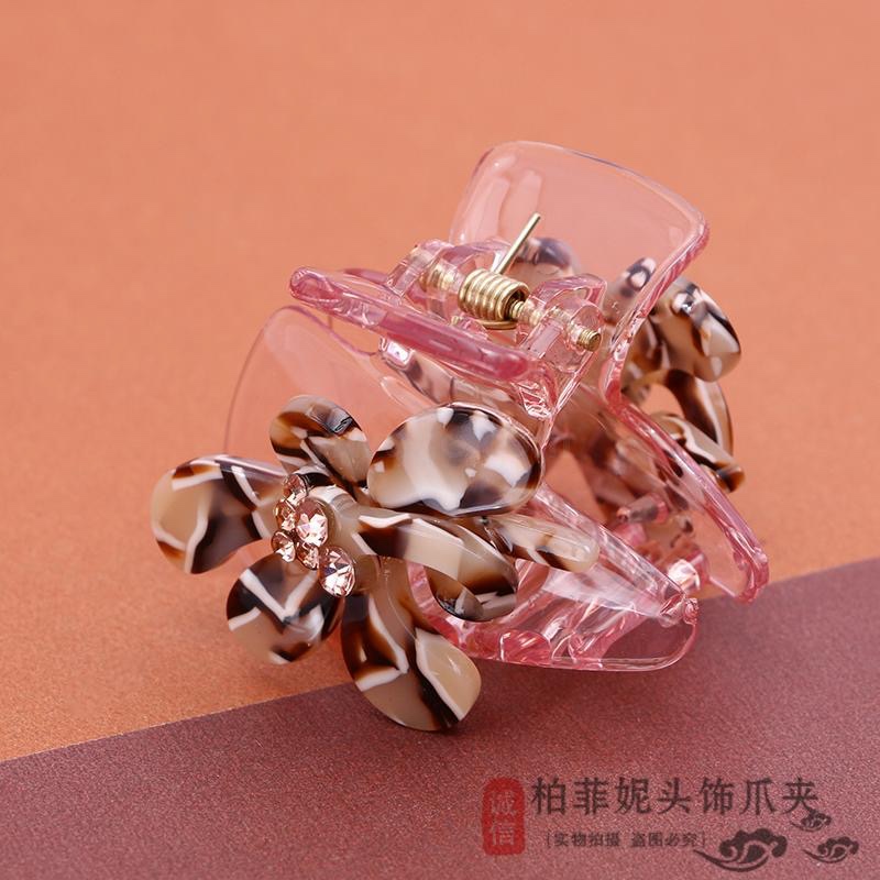 Korean retro hair clips, water diamond bangs, adult hair clips, headwear, hair accessories, hair clips, small top clips details Picture