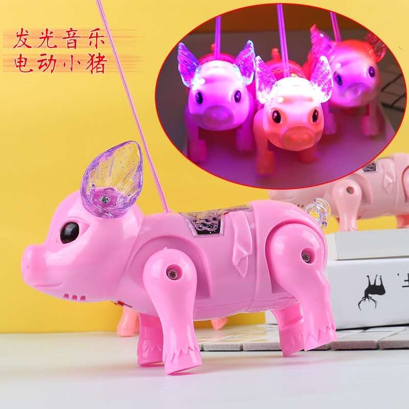 Clear pig on electric rope thumbnail