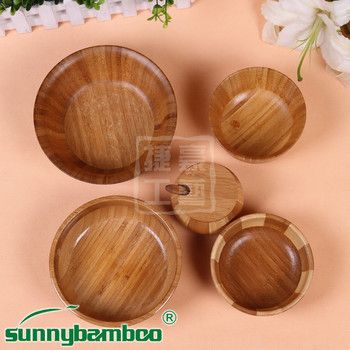 Factory direct sales of exquisite wooden creative bowls and high-quality, eco-friendly bamboo and wood tableware