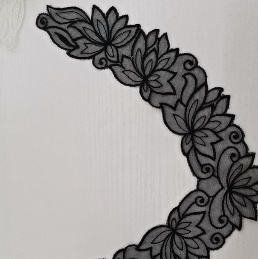 刺绣领花