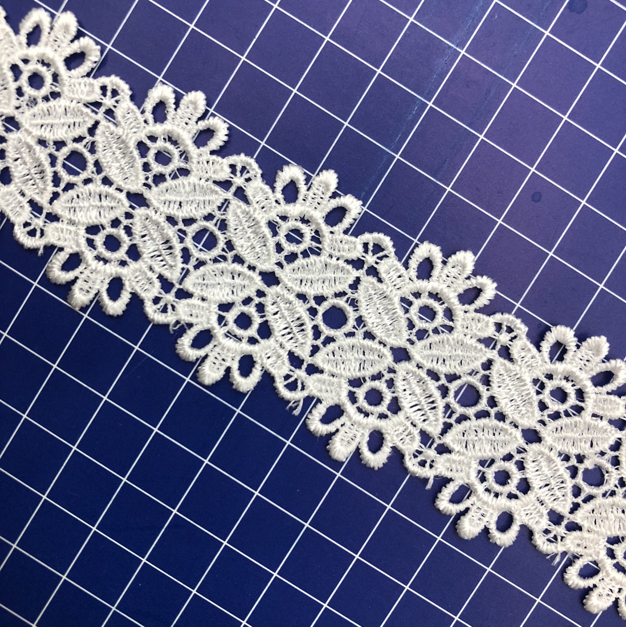 New circular Sulla lace Guangdong cotton thread embroidery water-soluble clothing accessories 2 Application Scenario