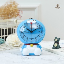 Cartoon alarm clocks talk