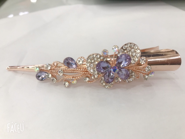 New fashionable and trendy butterfly-shaped hair clips and updo, best-selling European and American jewelry details Picture