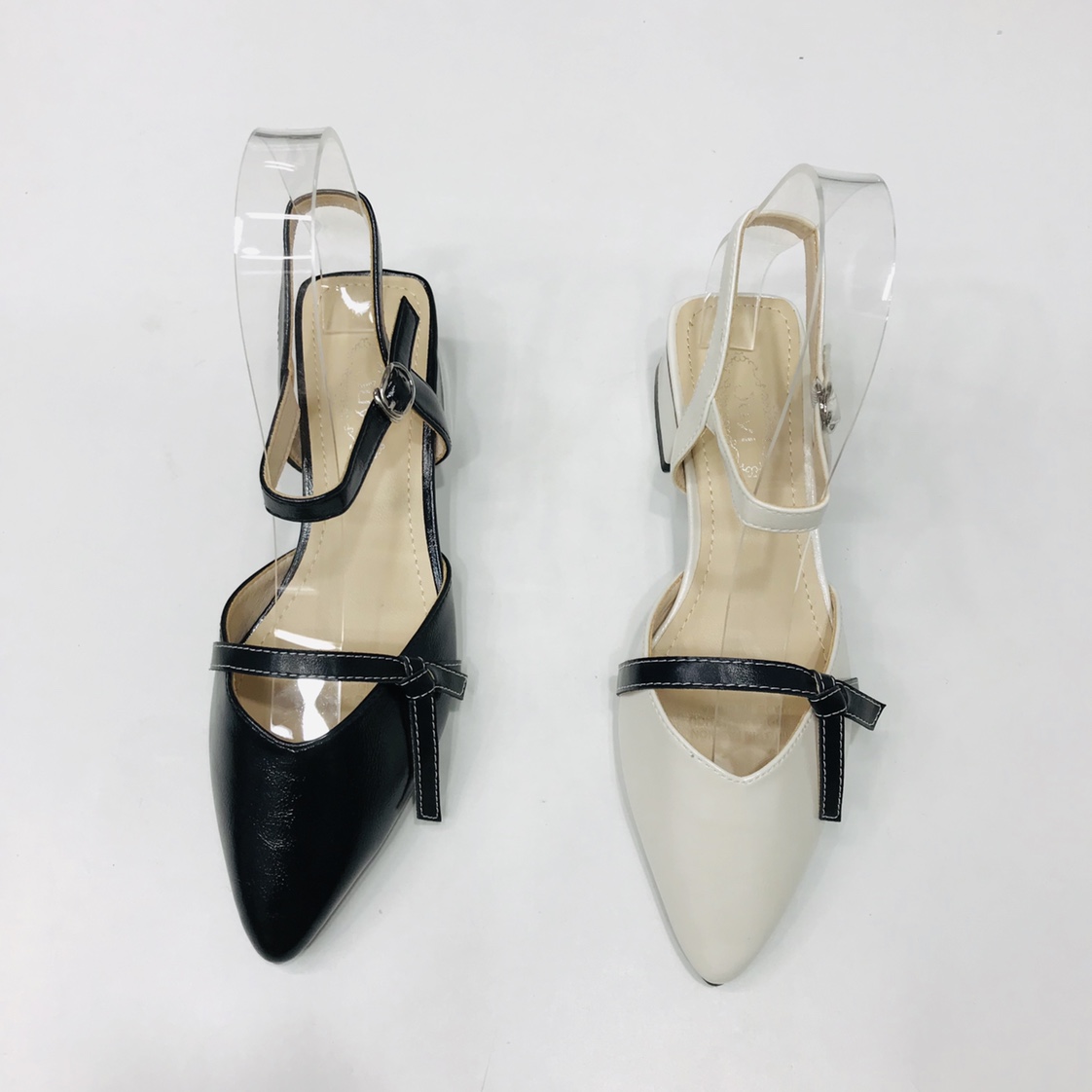 Victory Shoes' French fairy style low-heeled Baotou spring, summer and autumn gentle and versatile women's shoes are trendy on Instagram details Picture