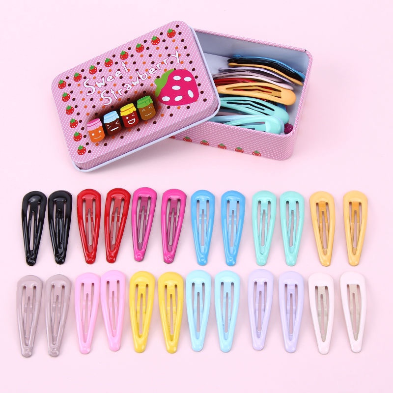 彩色发夹网红BB夹韩国少女心顶夹蹦迪头饰成人儿童ins刘海卡子详情图7