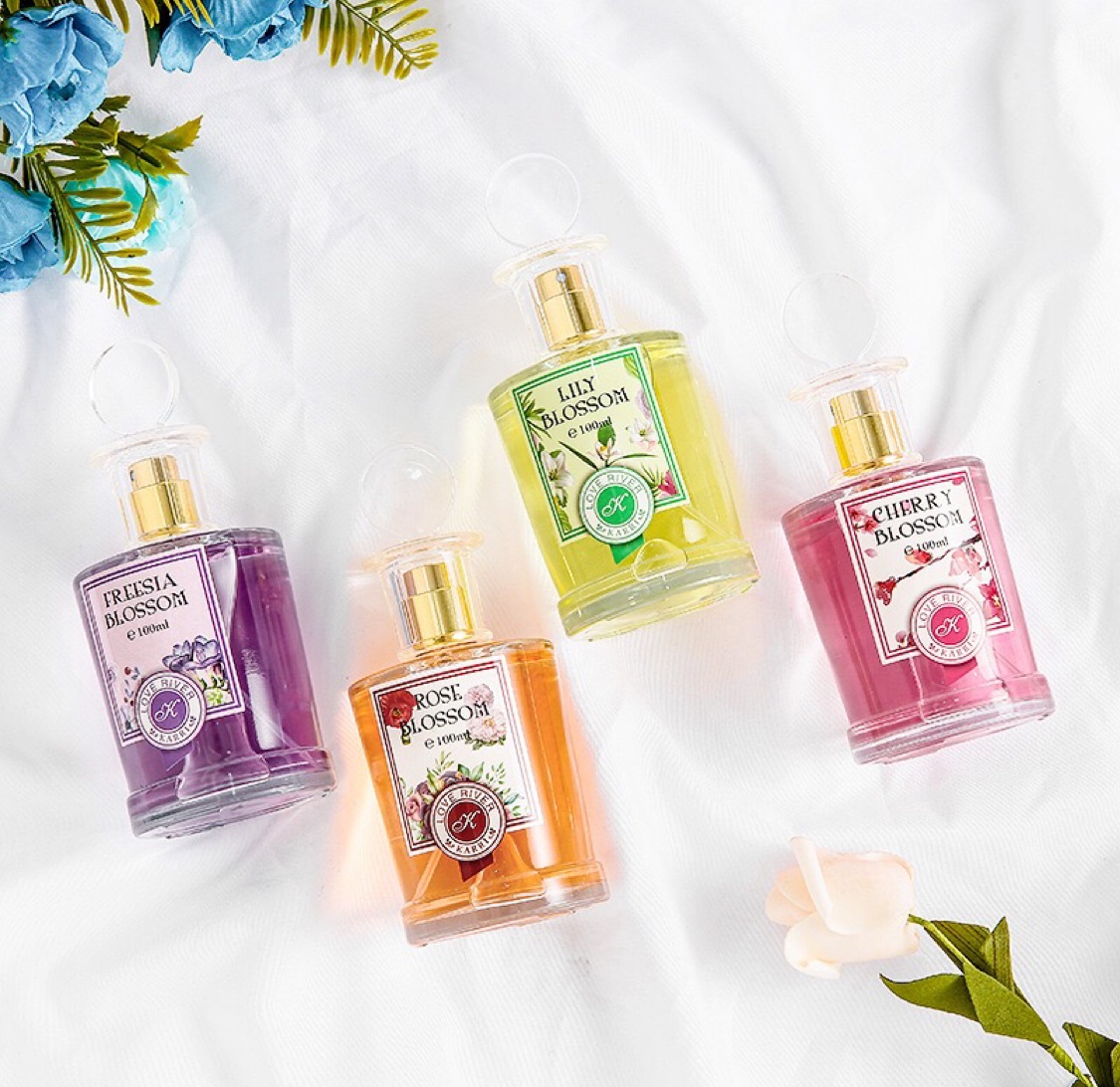 Garden series perfume flower fruity tone lady rose lily orchid light lasting fresh web celebrity factory wholesale