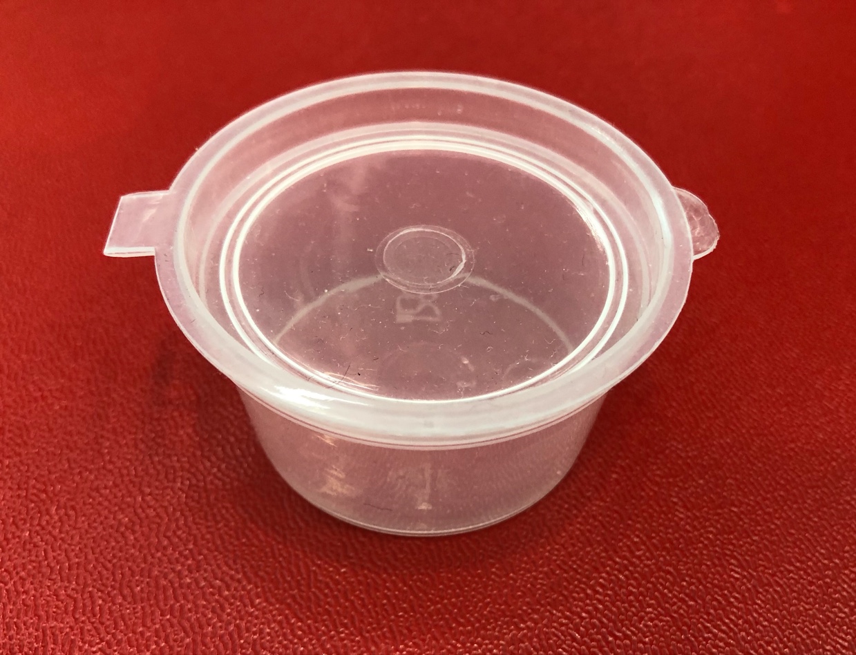 2 Oz dressing cups, plastic cups, sauce cups, plastic wrap cups