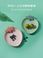 可爱草莓塑料果盘北欧风家用现代客厅果碟创意小吃甜品蛋糕干果盘细节图
