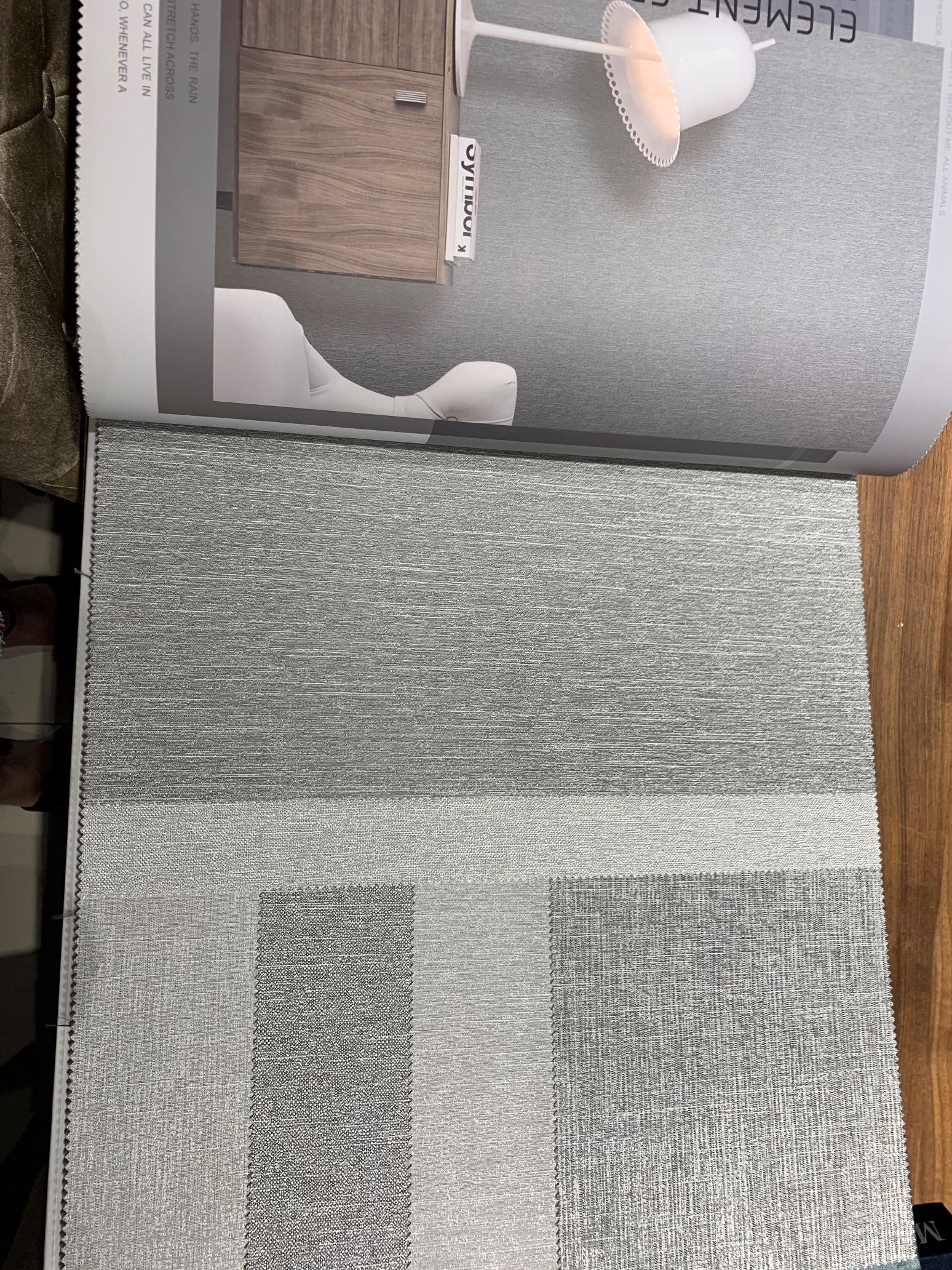 High-end modern new Chinese-style light luxury European-style cotton and linen high-precision eco-friendly wall fabric 01 pic 5