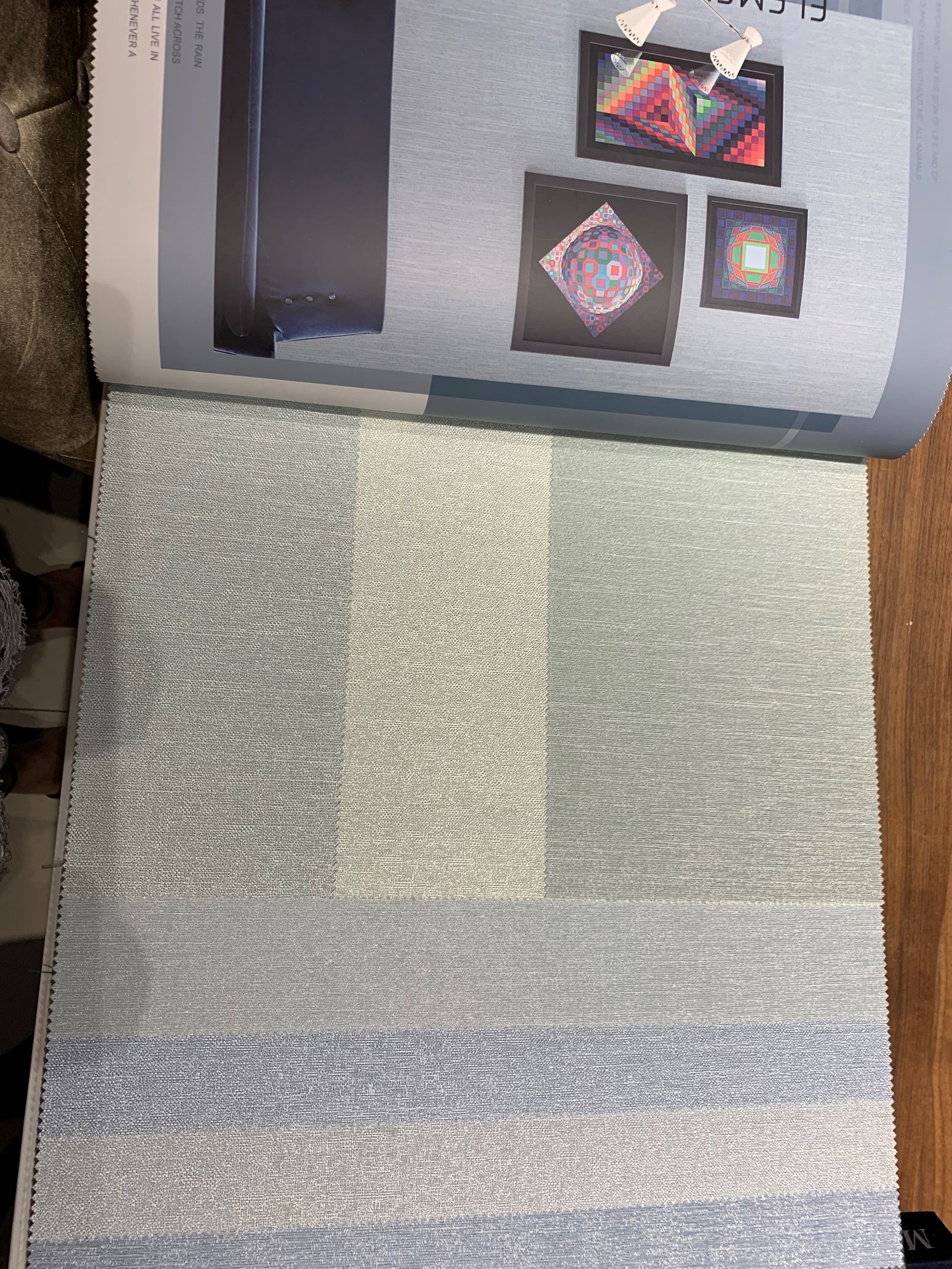 High-end modern new Chinese-style light luxury European-style cotton and linen high-precision eco-friendly wall fabric 01 pic 1