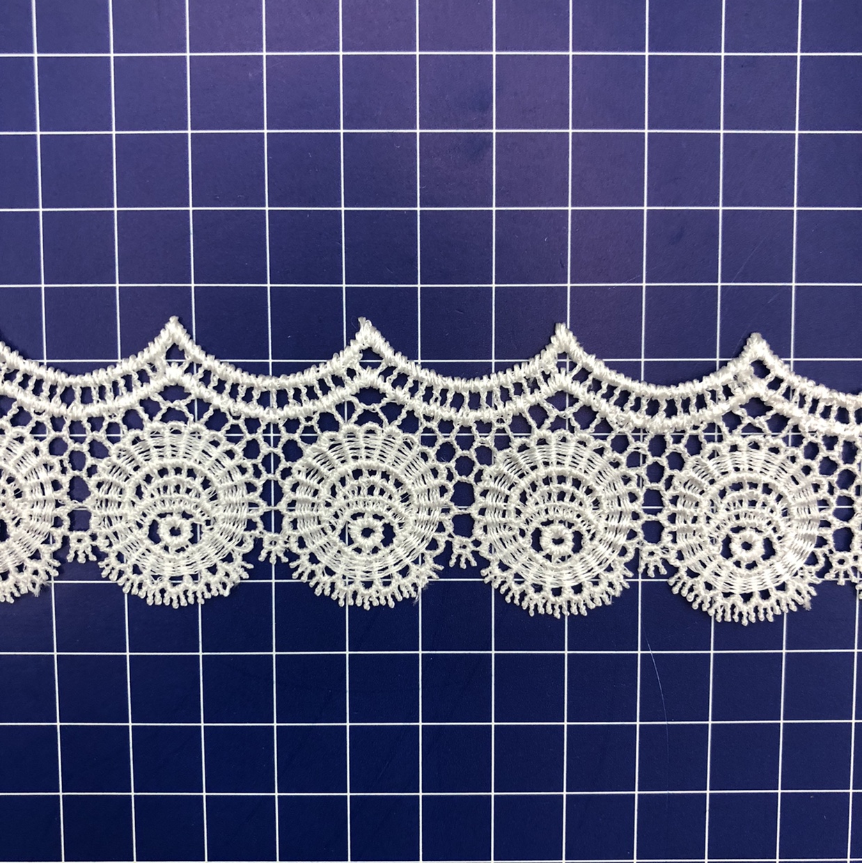 New circular Sulla lace Guangdong cotton thread embroidery water-soluble clothing accessories 8
