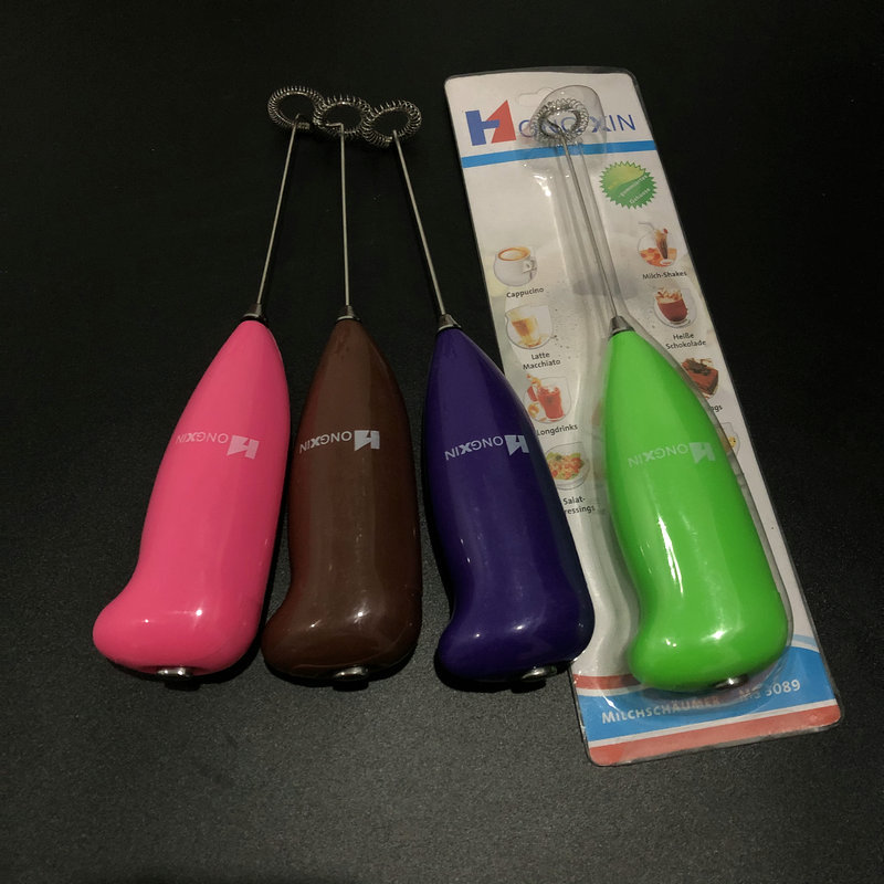 Wholesale handheld electric egg beater, mini coffee blender, stainless steel creative kitchen small tools 304 from the manufacturer Application Scenario