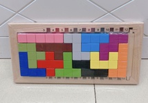 育脑塔俄罗斯方块积木儿童小学生空间思维拼装搭益智力玩具6-10岁