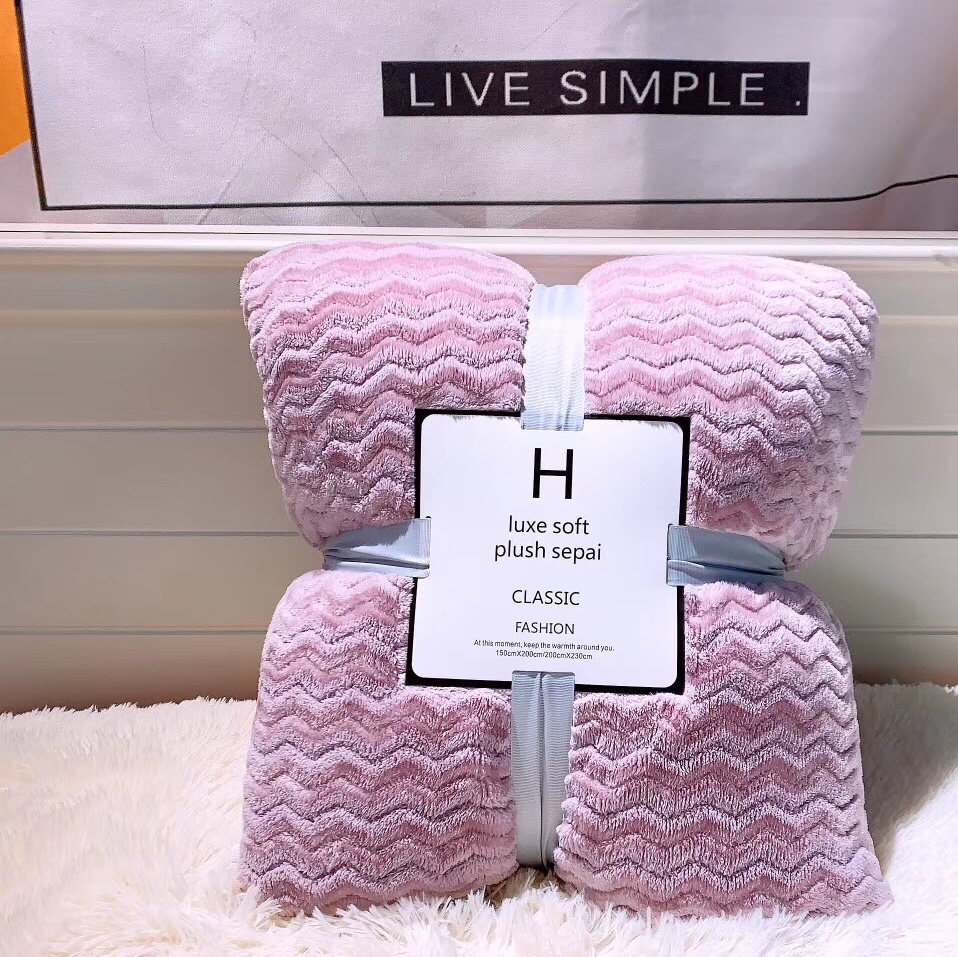 Super New Era Lamb Double Blanket Custom-Made High Quality Comfortable Skin Item Picture