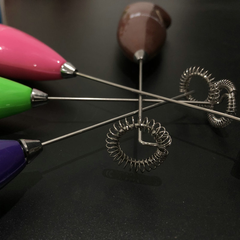 Wholesale handheld electric egg beater, mini coffee blender, stainless steel creative kitchen small tools 304 from the manufacturer detail image 4