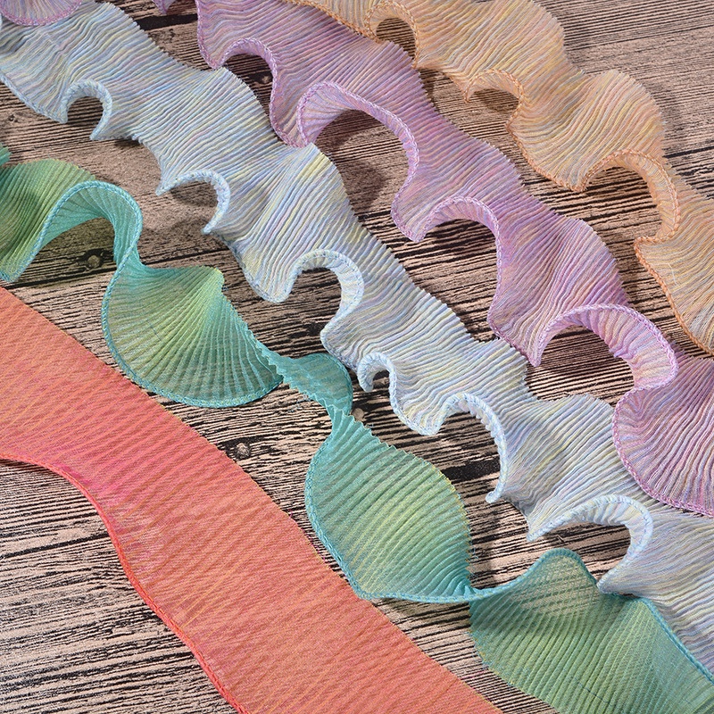 Manufacturers wholesale DIY single gradient agaric lace accessories clothing handmade accessories wedding headwear high-end accessories thumbnail