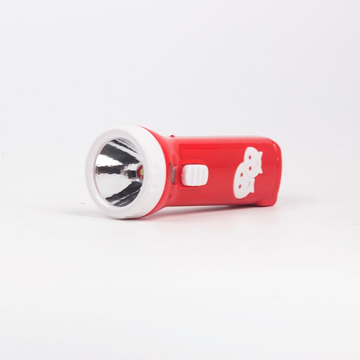 Foreign trade manufacturers direct rechargeable flashlight small hand electric straight plug flat plug thumbnail