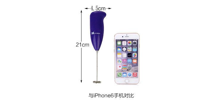 Wholesale handheld electric egg beater, mini coffee blender, stainless steel creative kitchen small tools 304 from the manufacturer detail image 3