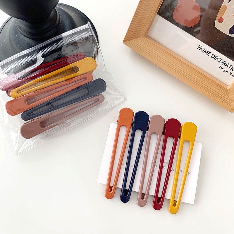 Candy Hair Clip Bangs Clip Children's Hair Clip Korean Version Of Student Cute Hair Clip Girl Hair Accessories Duck Beak Clip undefined