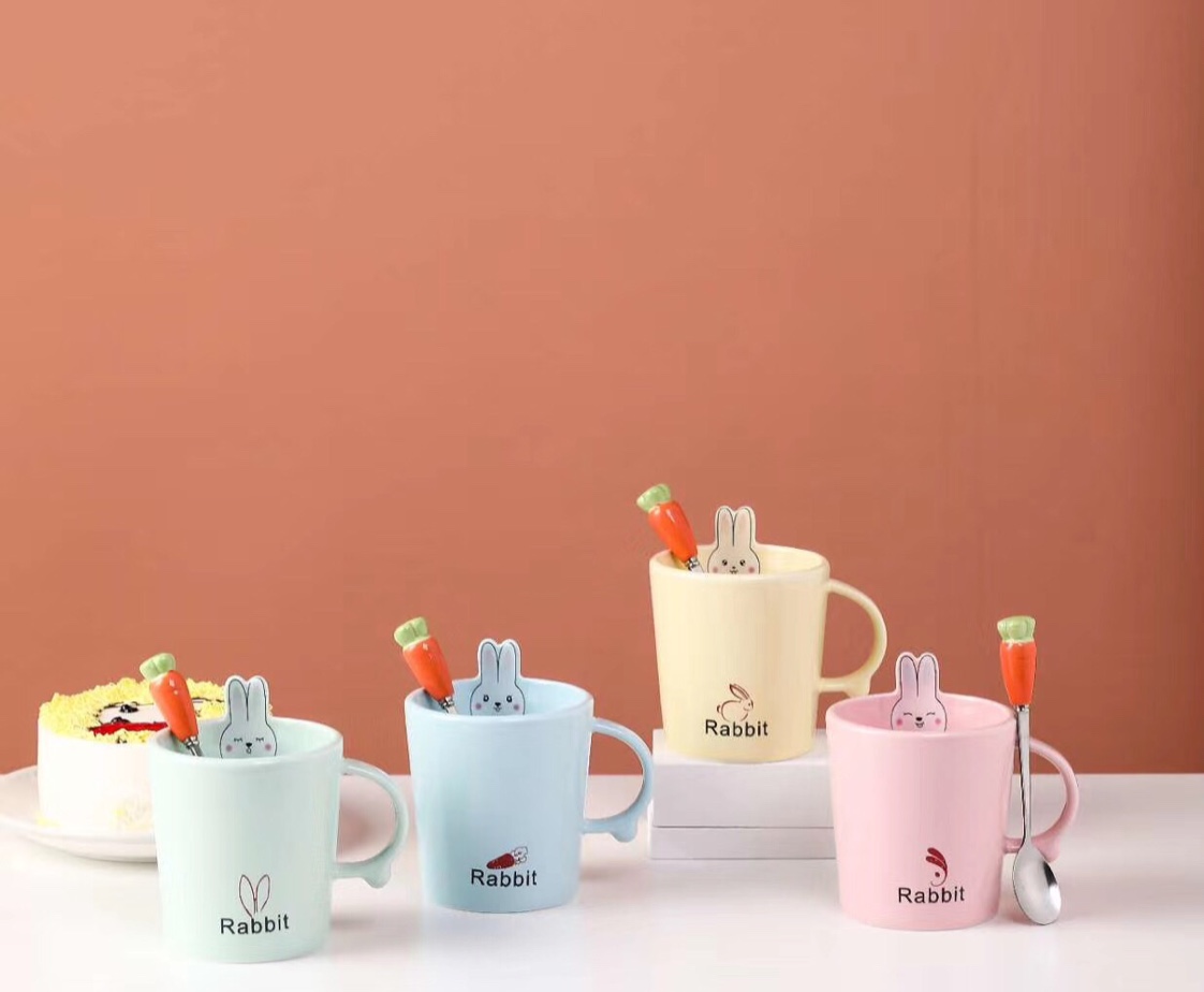 可爱兔子杯