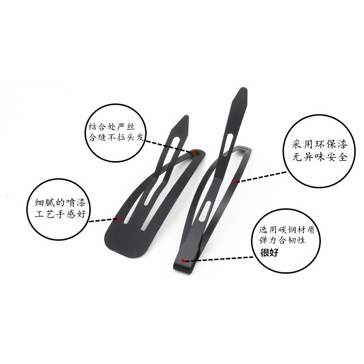 韩版成人BB发夹发卡头饰边夹饰品刘海夹卡子女士BB夹鸭嘴夹一字夹细节图