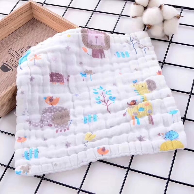 A 6-layer gauze handkerchief