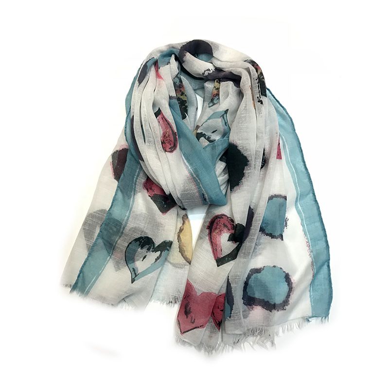 New cotton and linen scarf women's national style scarf gift stall hot selling monochrome versatile silk scarves wholesale gifts thumbnail