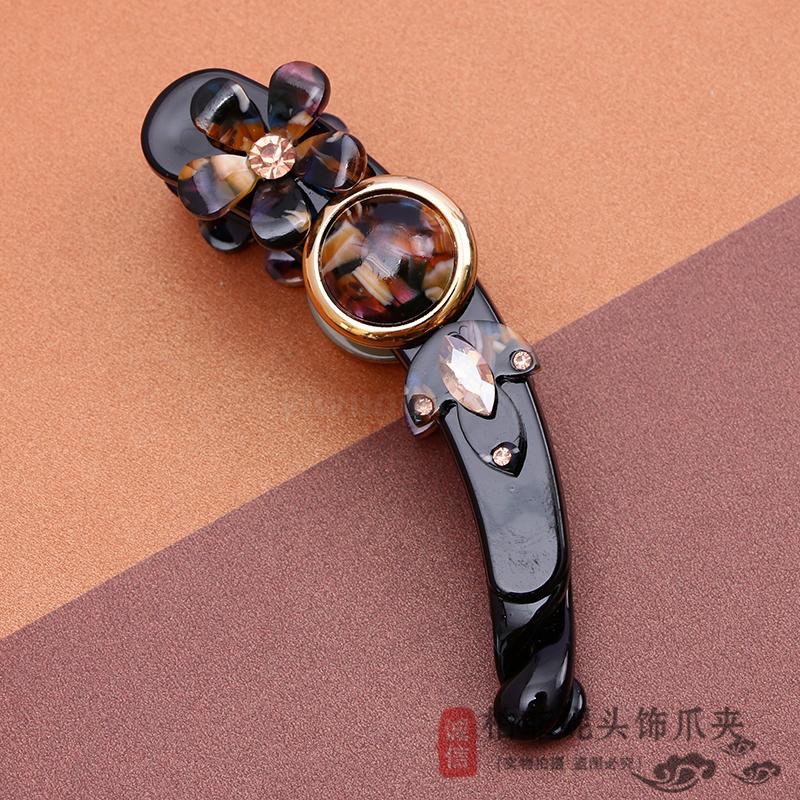 Large banana clip, vertical clip, ponytail hair clip, anti-slip water diamond clip, hair accessory, hairpin, twist clip, small vertical clip Item Picture
