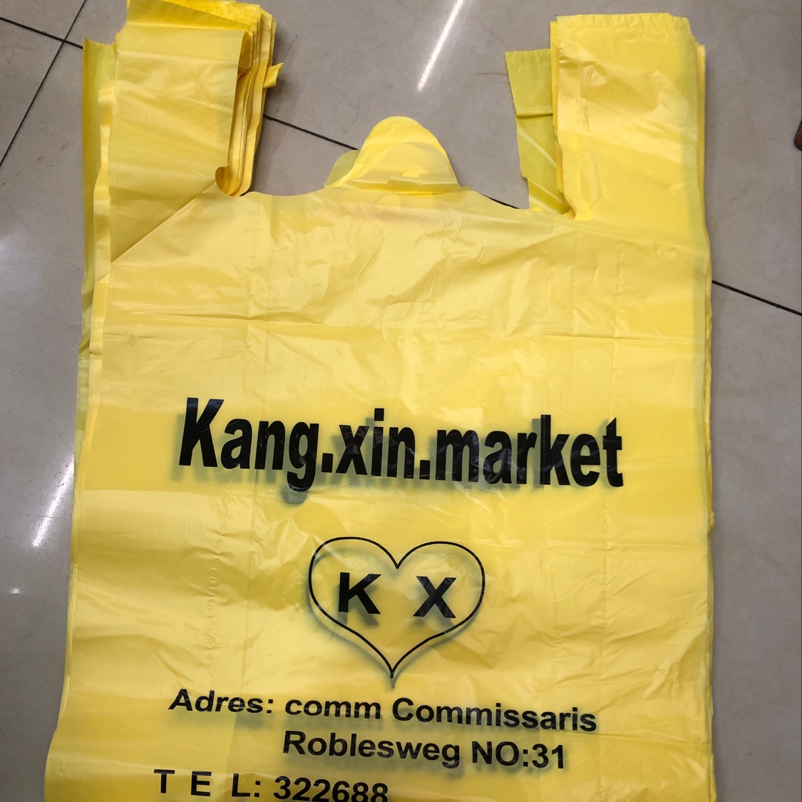 Freight charge, 36 10 9x60 double layer 6 silk, low pressure one color printing, custom.