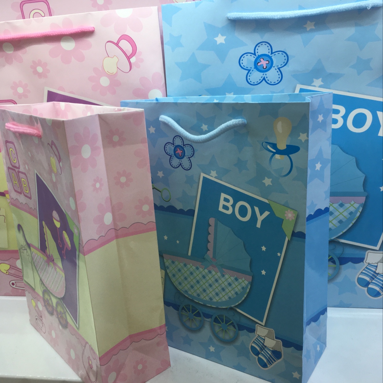 精美婴儿，宝宝baby可爱礼品袋，包装袋，纸袋细节图