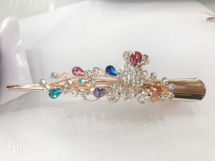 Crystal jewelry, headwear, hair clips, horn clips, and popular European and American jewelry details Picture