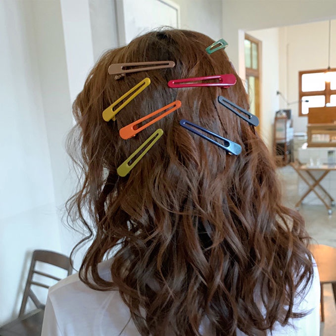 Candy Hair Clip Bangs Clip Children's Hair Clip Korean Version Of Student Cute Hair Clip Girl Hair Accessories Duck Beak Clip Item Picture