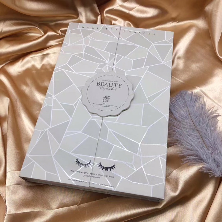 Double-sided eyelash extension display album, finished product sample of eyelash extension store, grafted photo album, exclusively for foreign trade details Picture