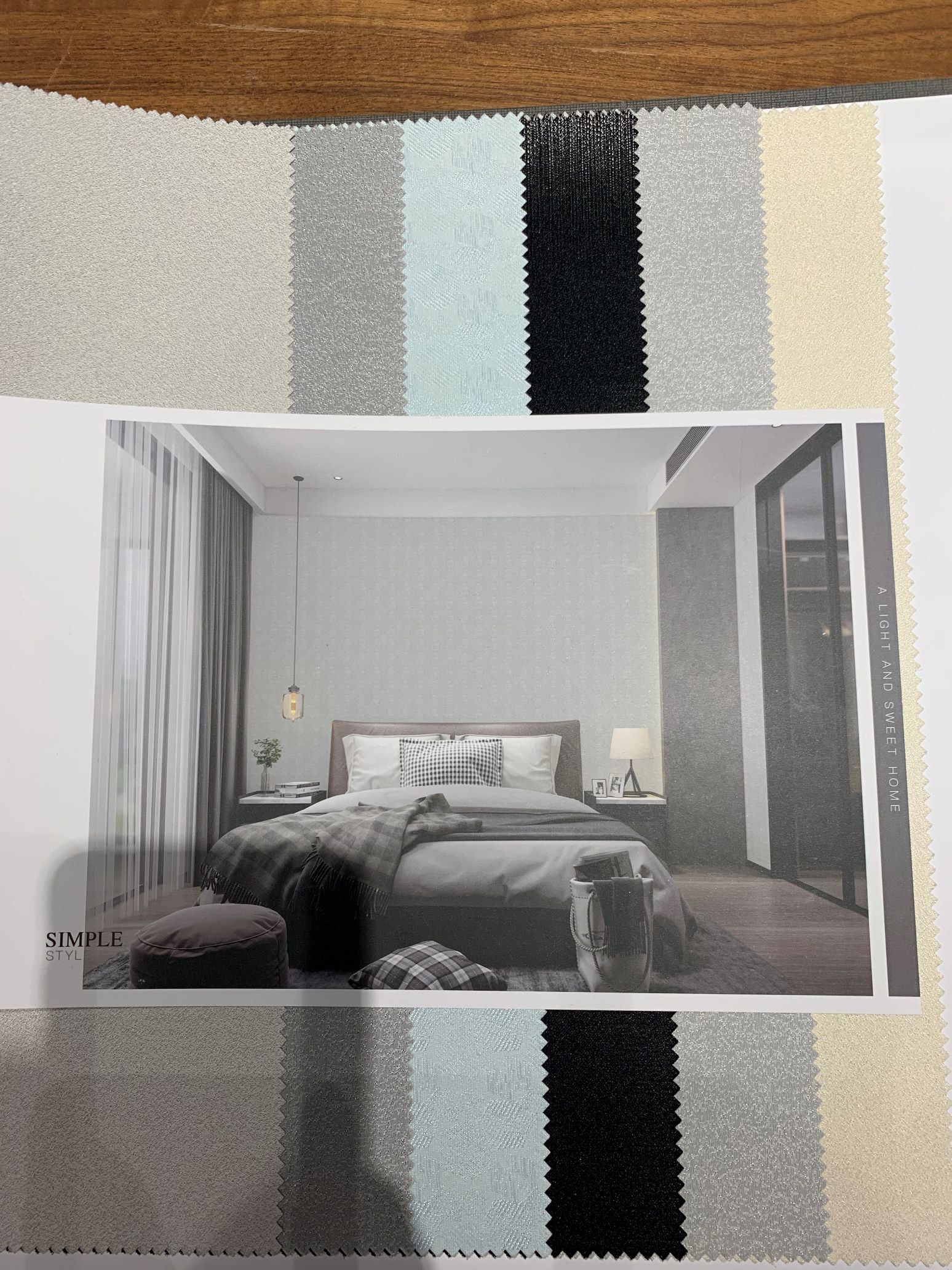 高端 现代 新中式 轻奢 欧式 棉麻 高精密 环保墙布03详情2