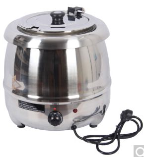 Stainless steel electronic warm soup pot 350*350*400