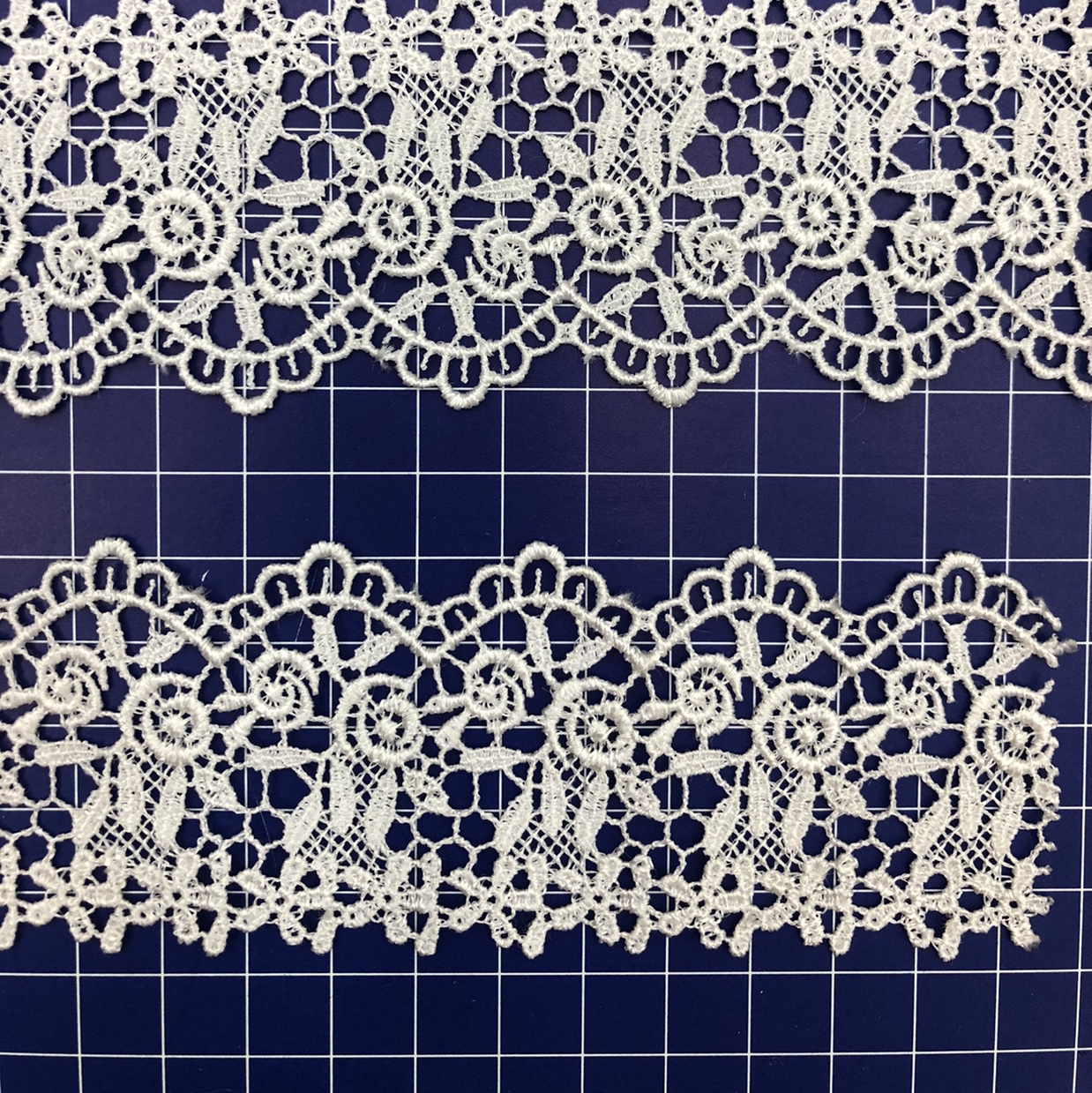 New circular Surat lace Guangdong cotton thread embroidery water-soluble clothing accessories 10 Item Picture