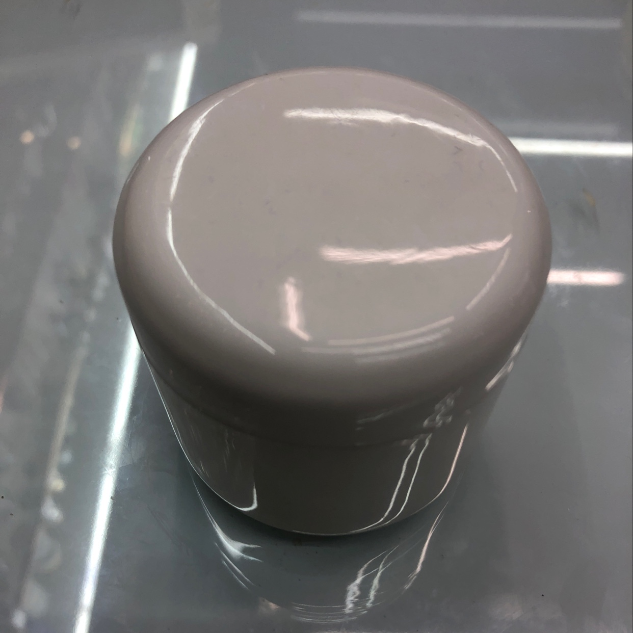 White cream bottle
