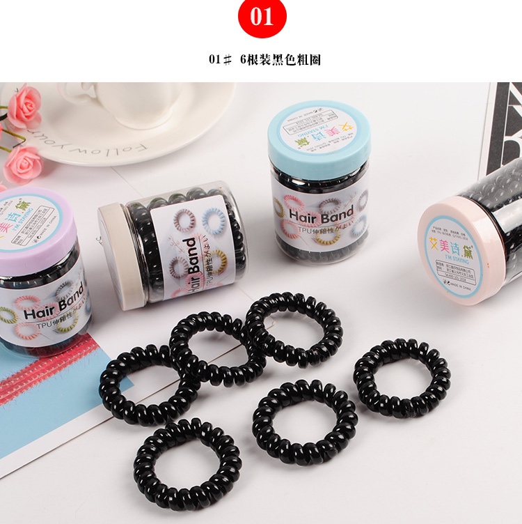 收纳盒桶装电话线细节图