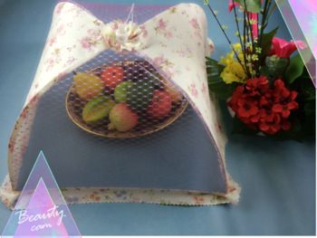 Lace Fabric Size Foldable Circular Rectangular Fly Cover Food Cover Vegetable Umbrella Food Cover Free Shipping details Picture