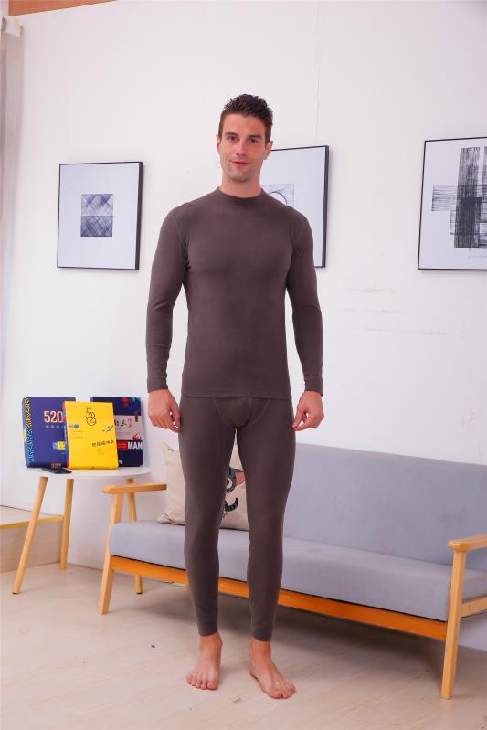 美人条圆领套装