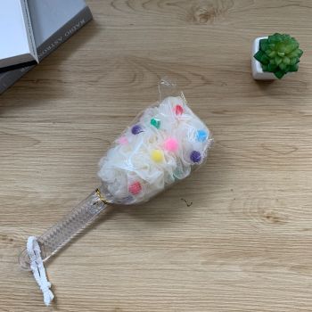 Bath Bath Scrub Bath Plastic Handle Clean Bath Ball Bath Flower Application Scenario