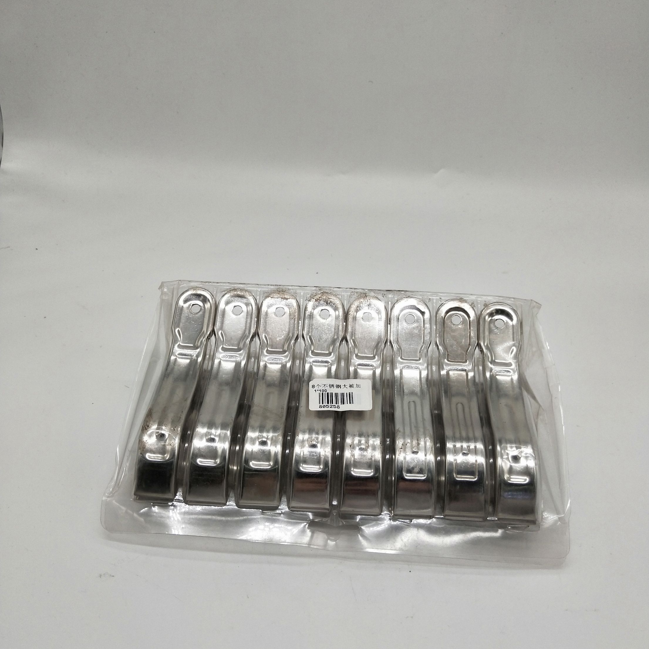 8个不锈钢大被夹家用晾晒被夹大夹子