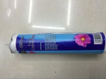Manufacturers direct 120 pieces of printed cosmetic makeup remover cotton makeup cotton beauty makeup tools