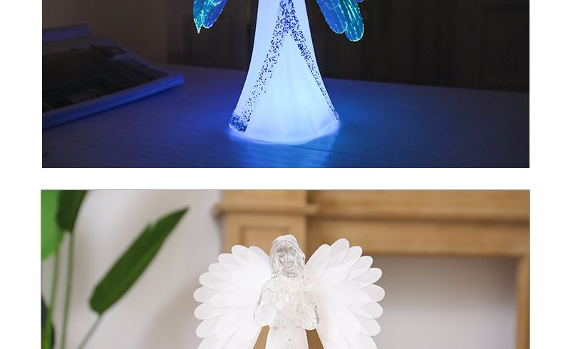 Guangqian Angel Christian Seven-color Lights Christmas Decorations, Christmas Atmosphere Lights, Christmas gifts pic 6